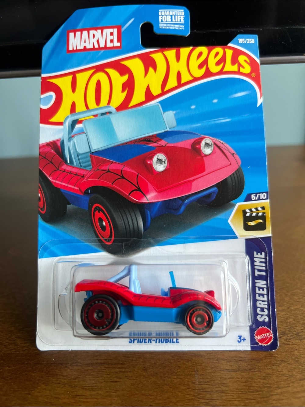 Marvel Spider-Mobile - Red & Blue Hot Wheels
